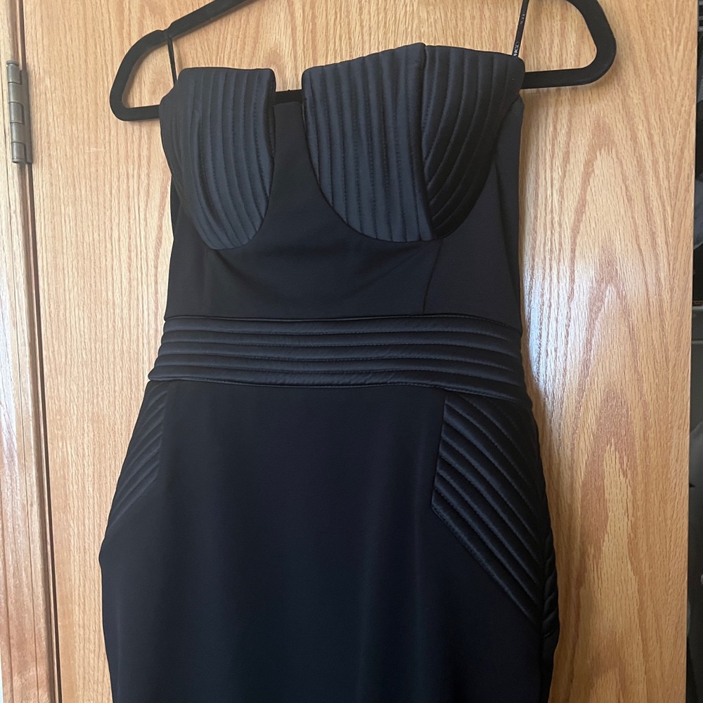 COPY - Zhivago fairmount Midi Black dress large uk12/us8